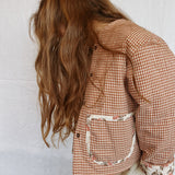 The Maple Jacket - Cinnamon Gingham