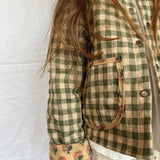 The Maple Jacket - Forest Gingham