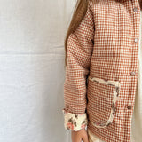 The Maple Jacket - Cinnamon Gingham