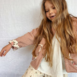 The Maple Jacket - Cinnamon Gingham