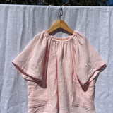 Amelie SS Pocket Top - Petal Pink