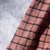Delphine Dress - Strawberry Check