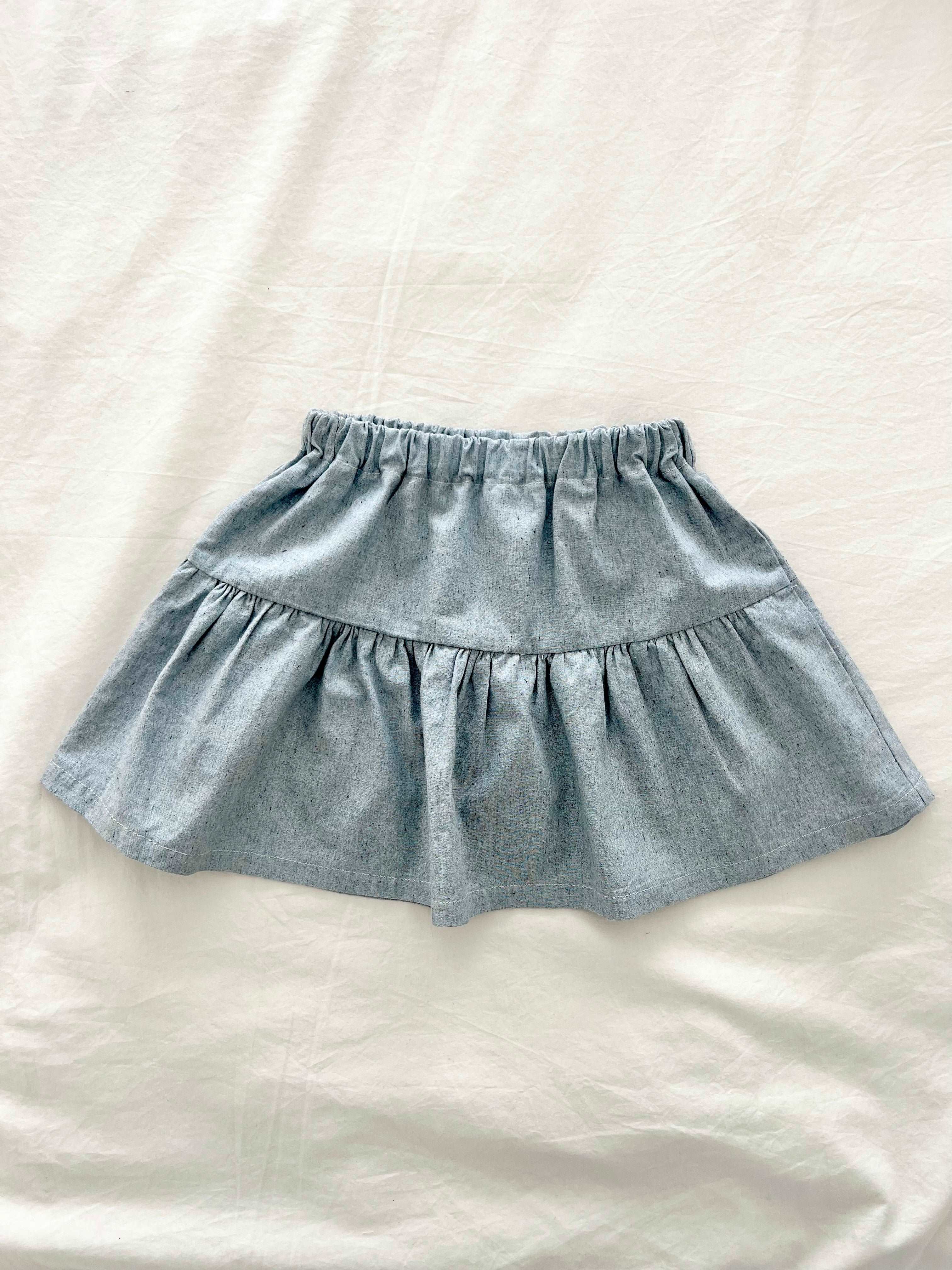 Edie Skirt - Chambray