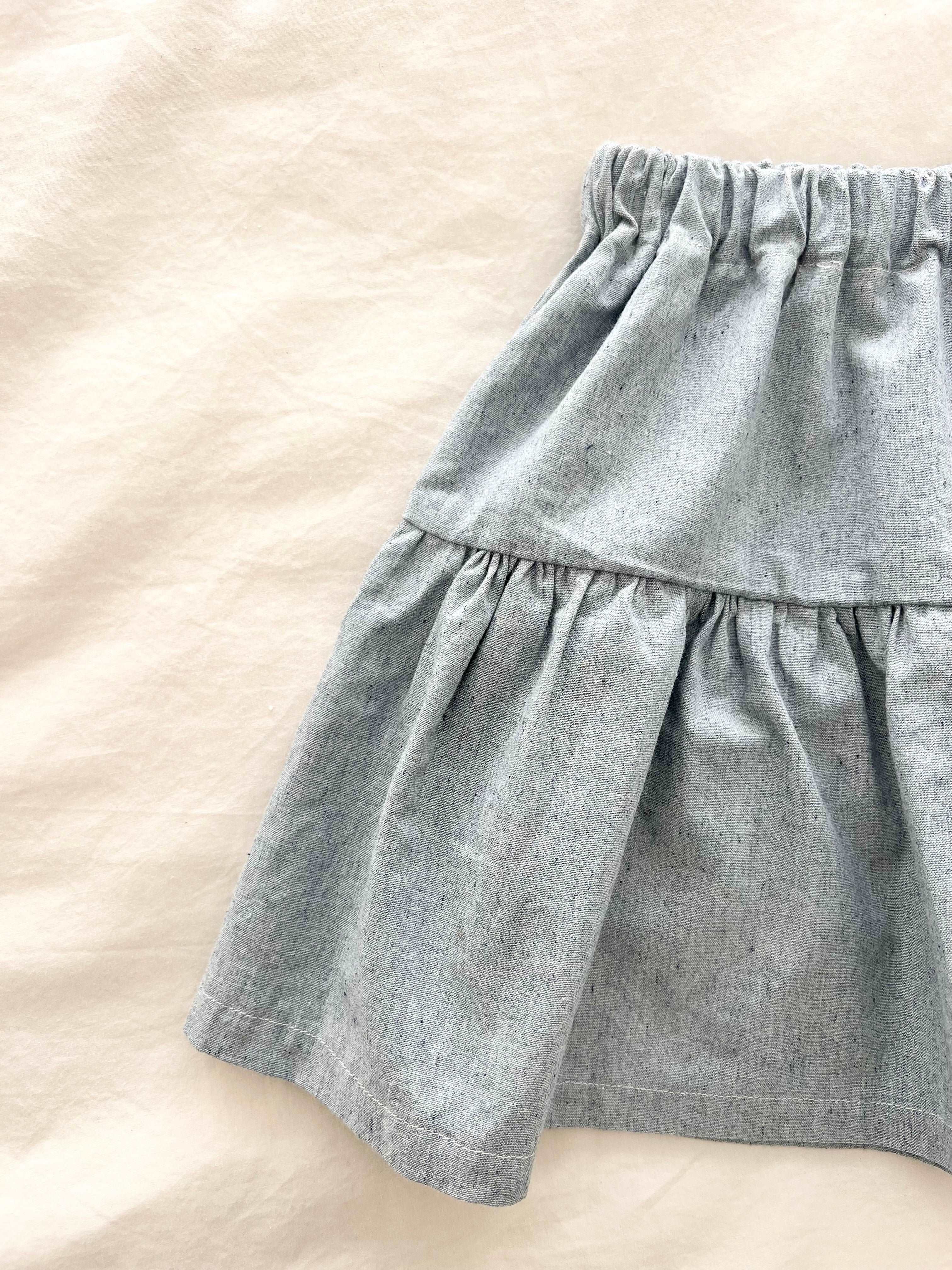 Edie Skirt - Chambray