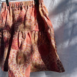 Edie Skirt - Sunset Floral Block Print