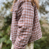 The Maple Jacket - Lilac Gingham