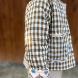 The Maple Jacket - Olive Gingham